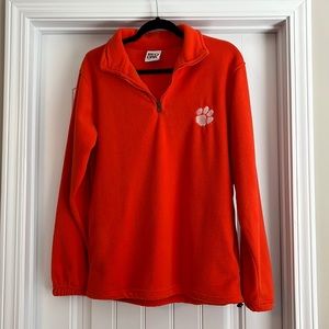 Orange Clemson Pullover